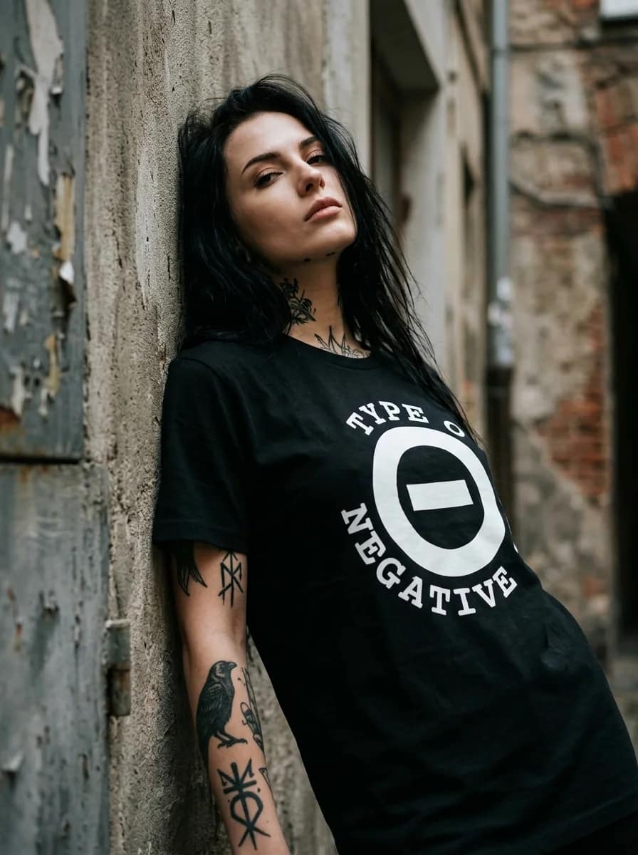 Футболка Type o Negative - Logo белое — Футболки