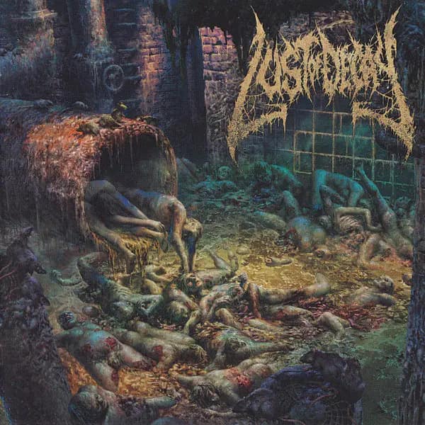 Lust Of Decay – Entombed In Sewage CD jewel case — CD