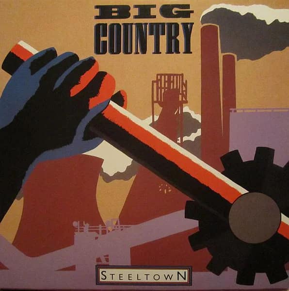 Big Country – Steeltown LP винил (rock/new wave) NM — Винил