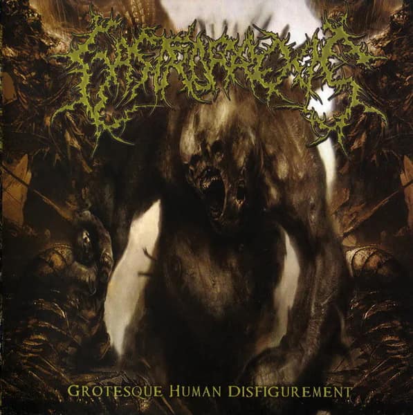 Gastrorrexis – Grotesque Human Disfigurement CD jewel case — CD