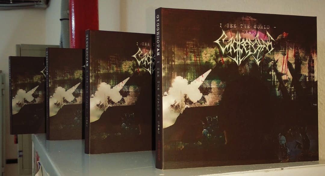 GIGGEROTAH I SEE THE WORLD - DEAD CD digipak — CD