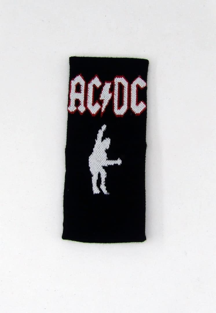 Напульсник AC/DC Logo big — Напульсники