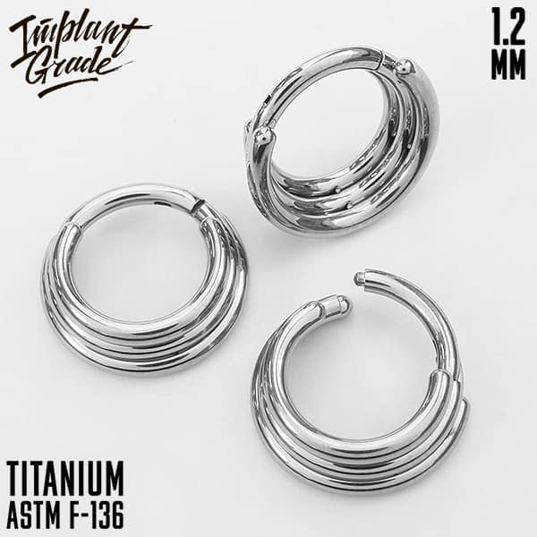 Кольцо-кликер Trio Implant Grade 1.2 мм титан — Кликеры