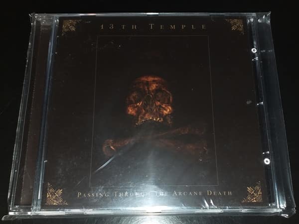 13th TEMPLE Passing through the arcane death CD — CD