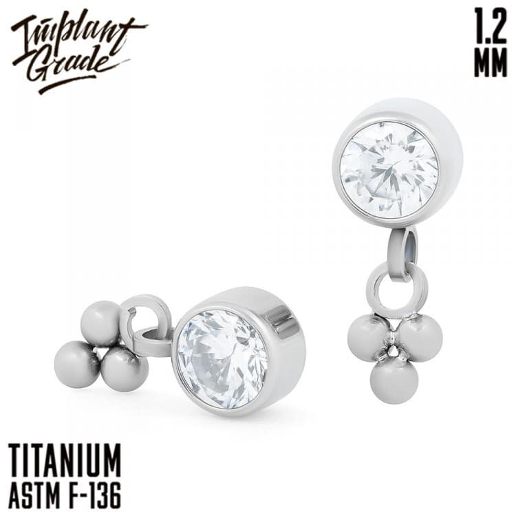 НАКРУТКА PENDANT TRINITY IMPLANT GRADE 1.2 ММ ТИТАН — Накрутка внутр. резьба