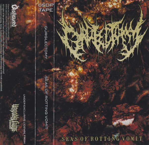 Gurglectomy – Seas Of Rotting Vomit — Кассеты