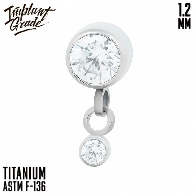 Накрутка Pendant Classic Implant Grade 1.2 мм титан — Накрутка внутр. резьба