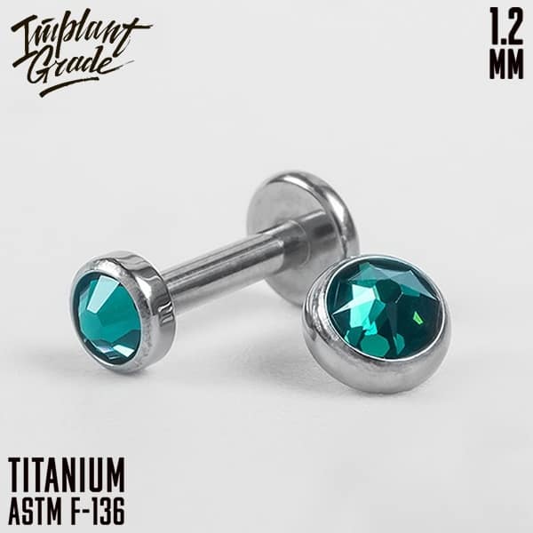 Накрутка Emerald Implant Grade 1.2 мм титан — Накрутка внутр. резьба