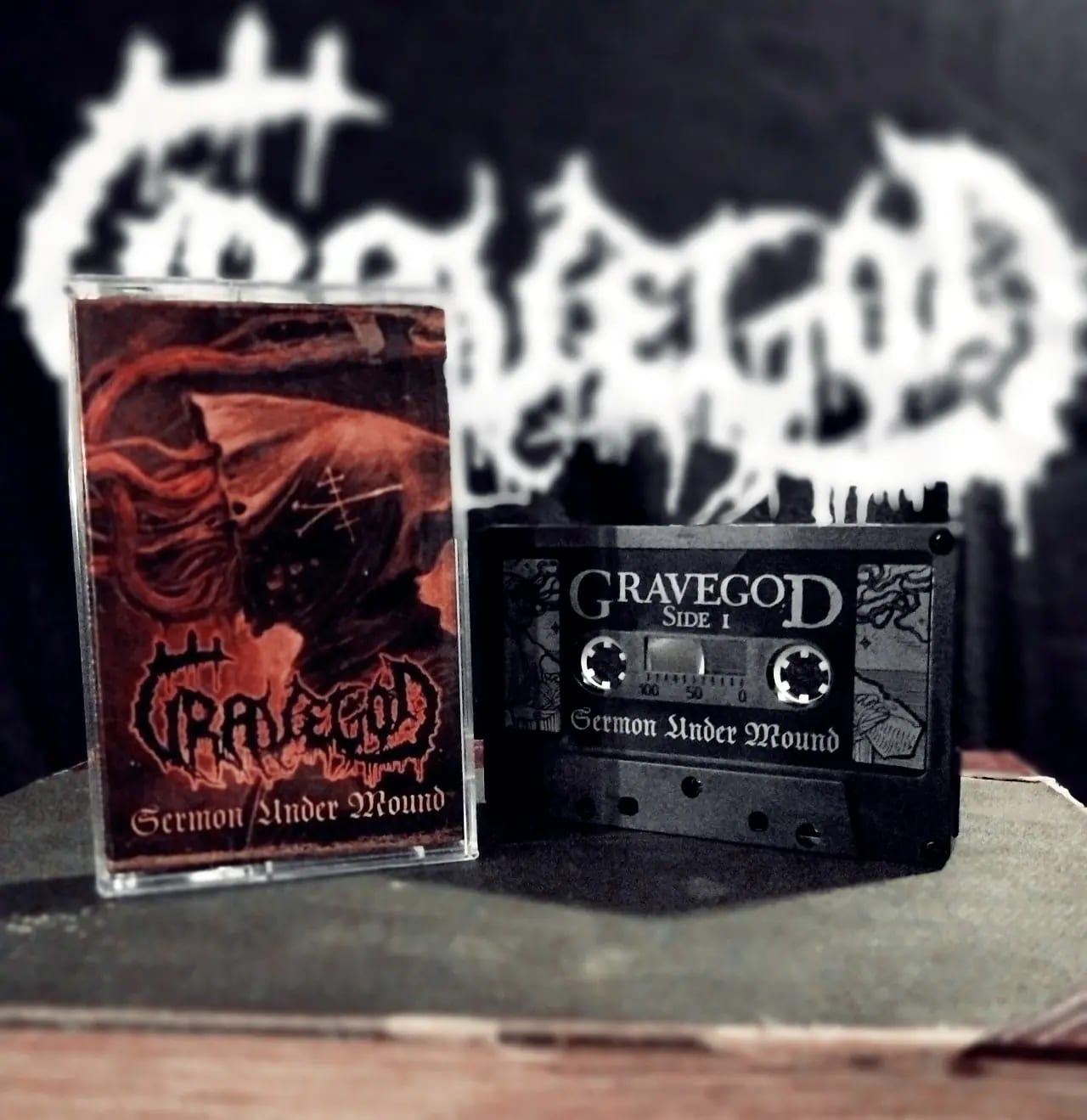 Gravegod - Sermon Under Mound КАССЕТА — фото товара