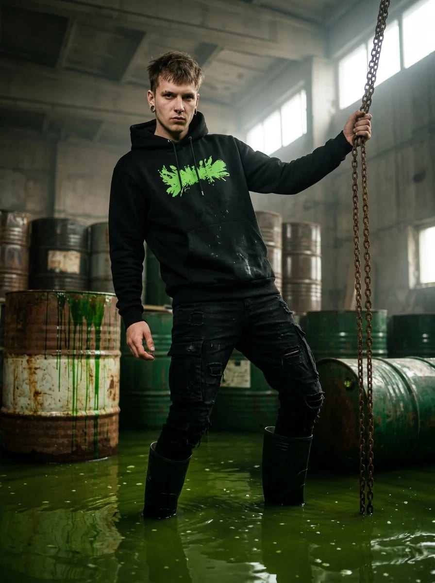 Толстовка Hydrocele - Hydro mulk art hoodie — фото товара