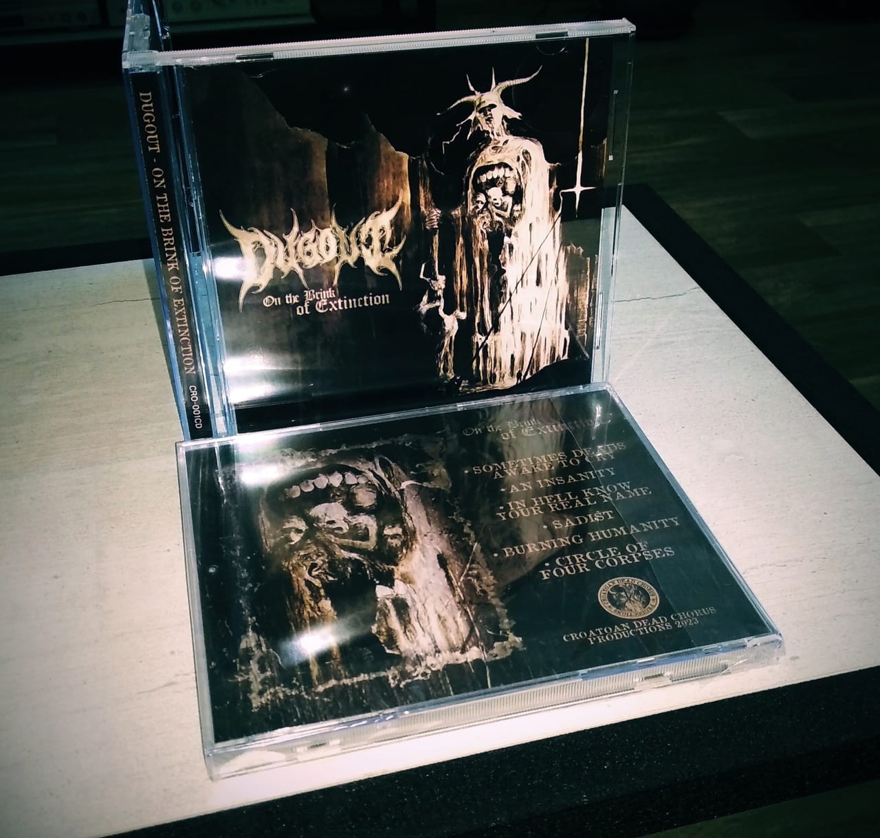 Dugout - On the Brink of Extinction CD — фото товара