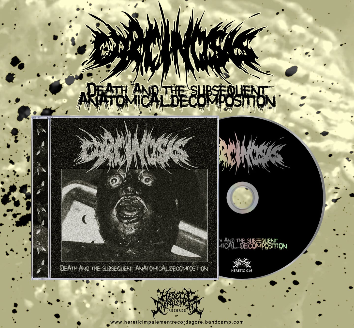 Carcinosis - Death and the subsequnt anatomical decomposition CD jewel — фото товара