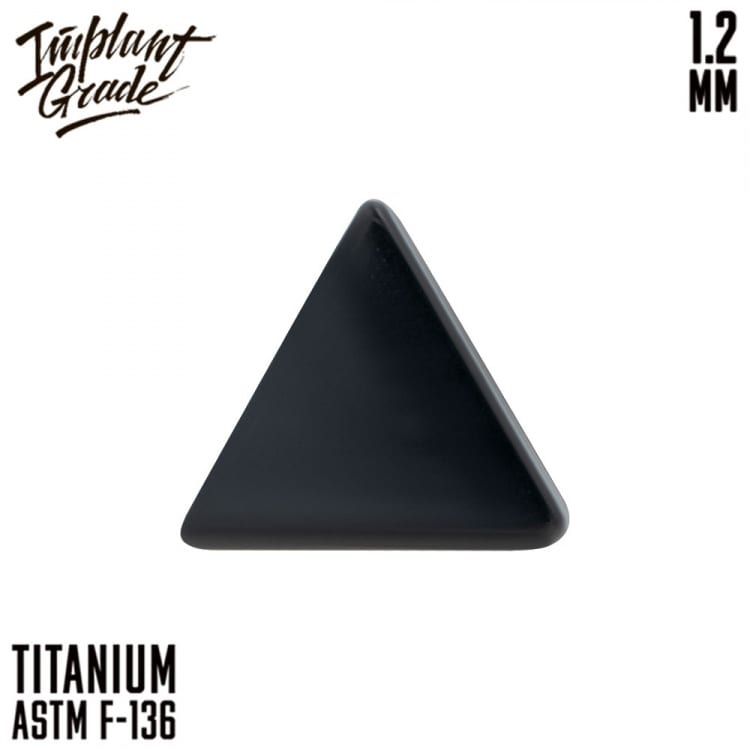 Накрутка Triangle Black Implant Grade 1.2 мм титан+PVD — фото товара