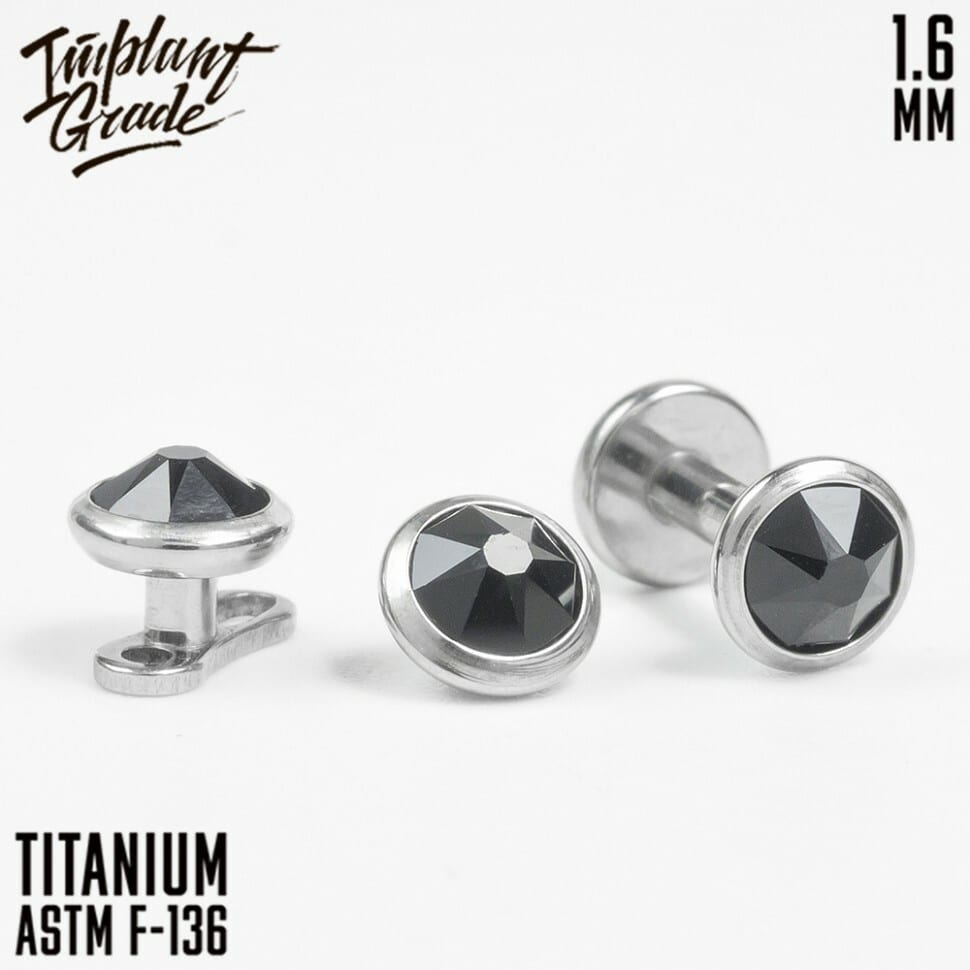 НАКРУТКА JET IMPLANT GRADE 1.6 ММ ТИТАН — фото товара