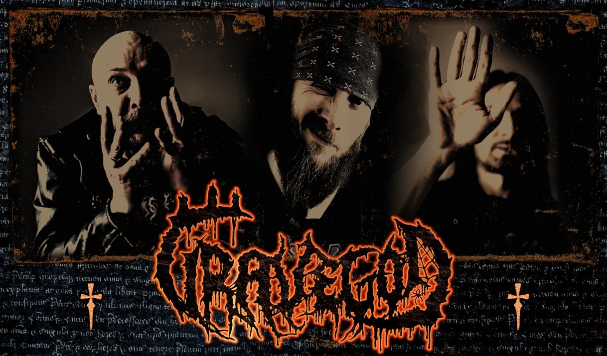 Московская death metal группа Gravegod — промофотография к интервью Rock House
