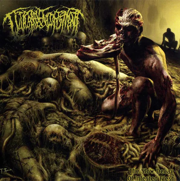 Guttural Engorgement – The Slow Decay Of Infested Flesh CD jewel case — фото товара