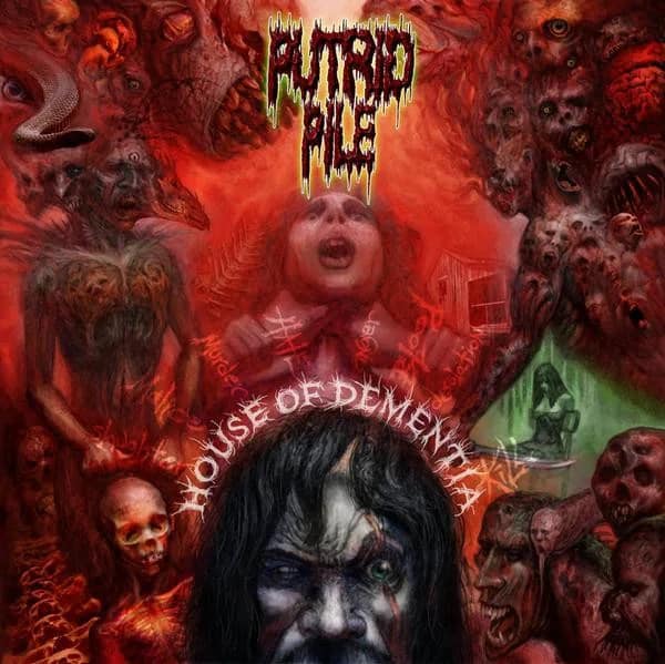 Putrid Pile - House of Dementia - CD jewel case — CD
