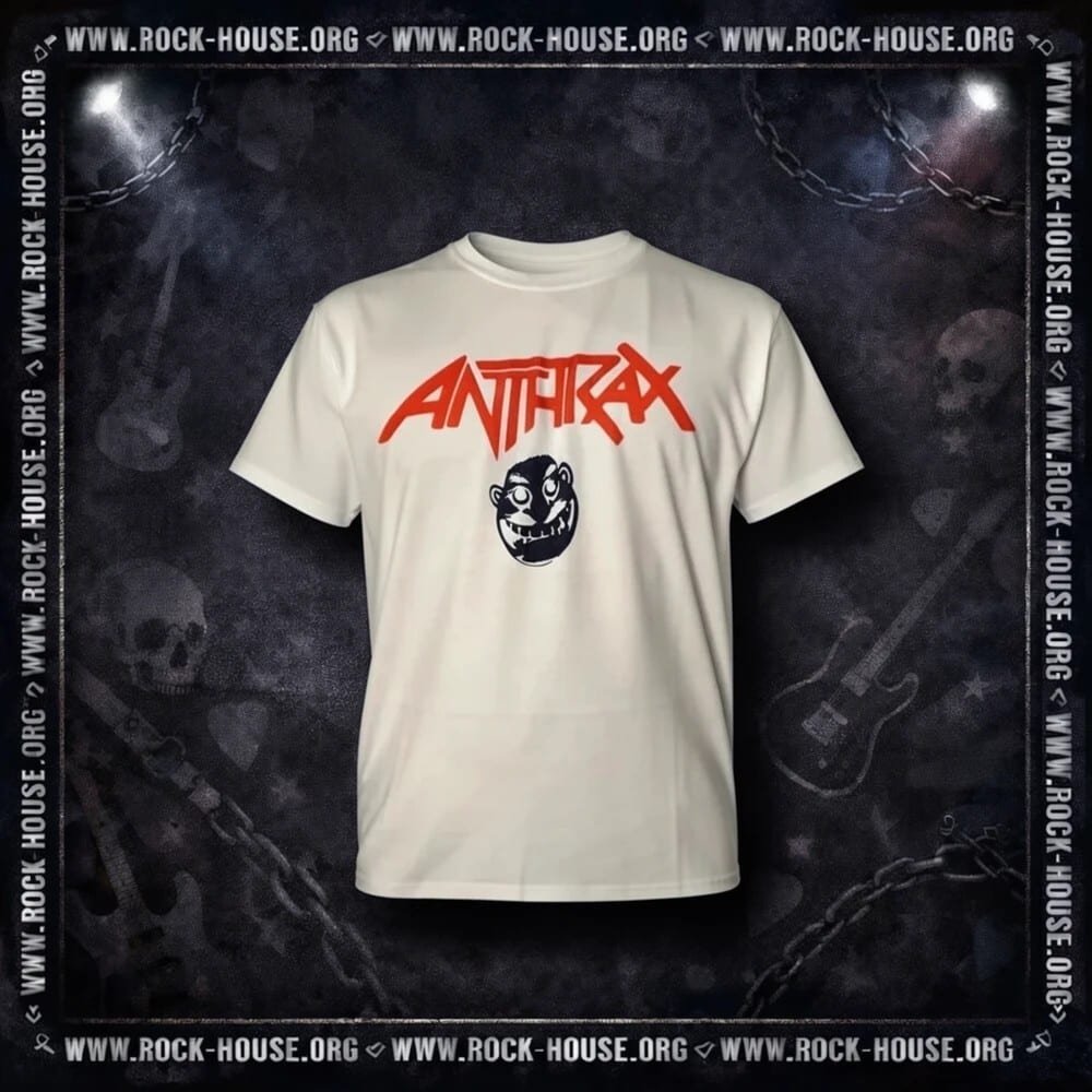 Футболка Anthrax с логотипом — фото товара