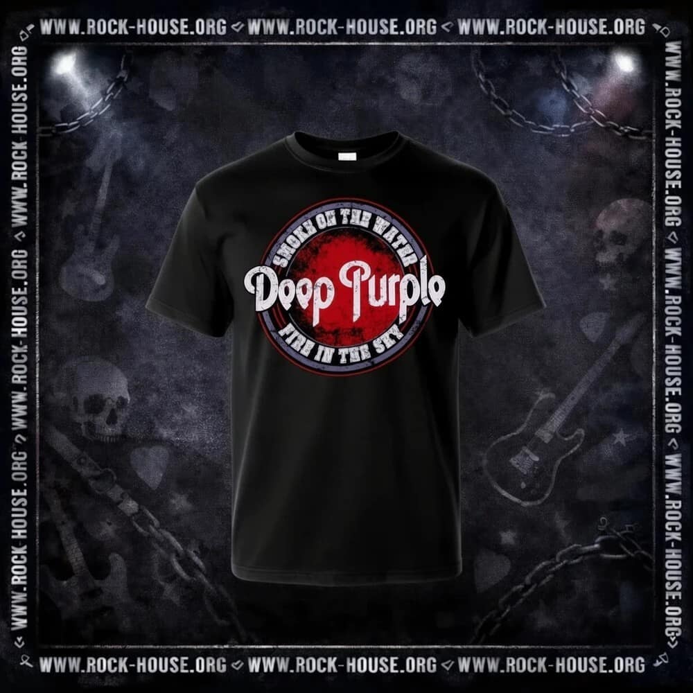 Футболка Deep Purple - Smoke On The Water — Футболки