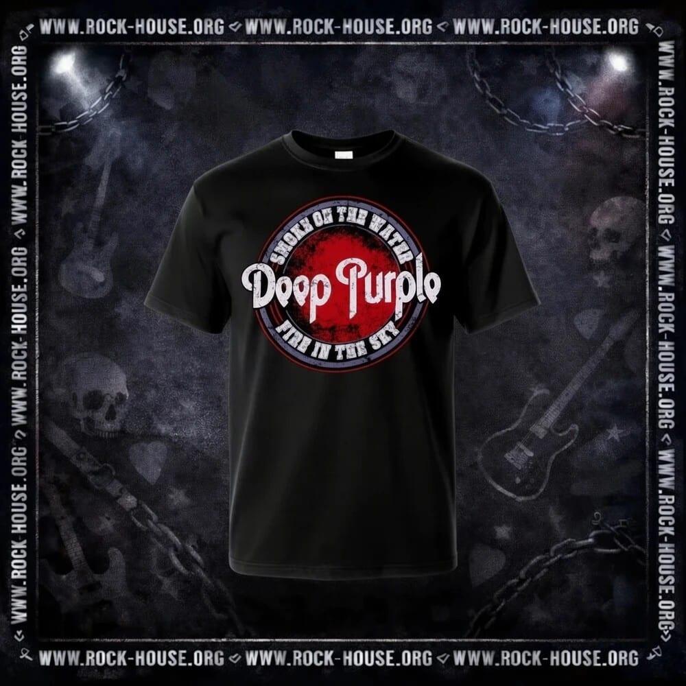 Футболка Deep Purple - Smoke On The Water — фото товара
