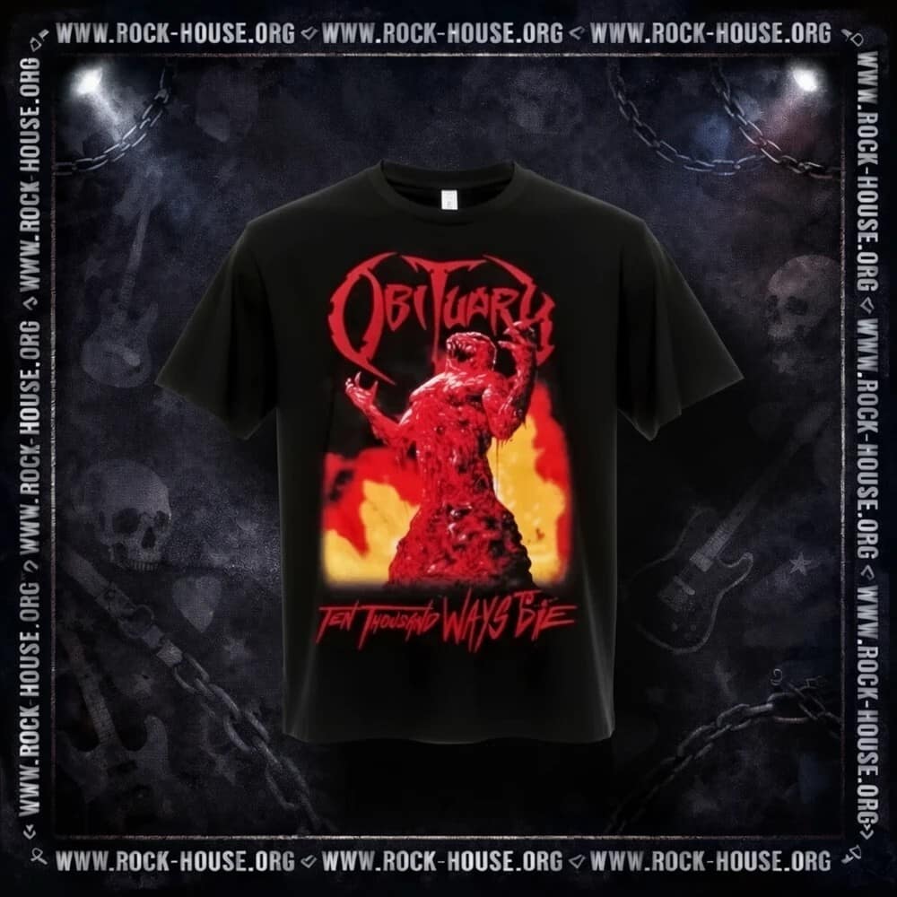 Футболка Obituary Ten Thousand Ways To Die — Футболки