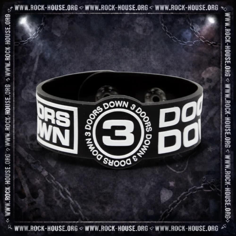 Браслет 3 Doors Down с логотипом — Браслеты