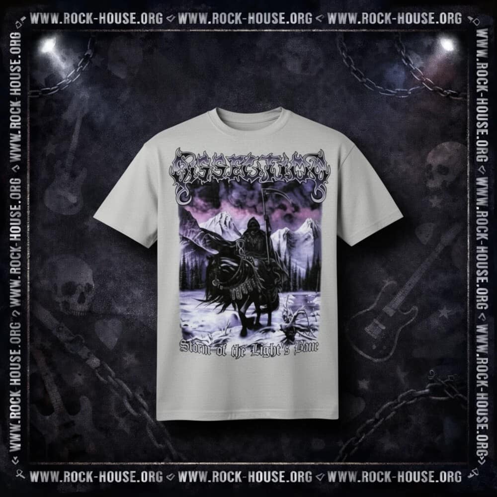 Футболка Dissection - Storm | серая — Футболки