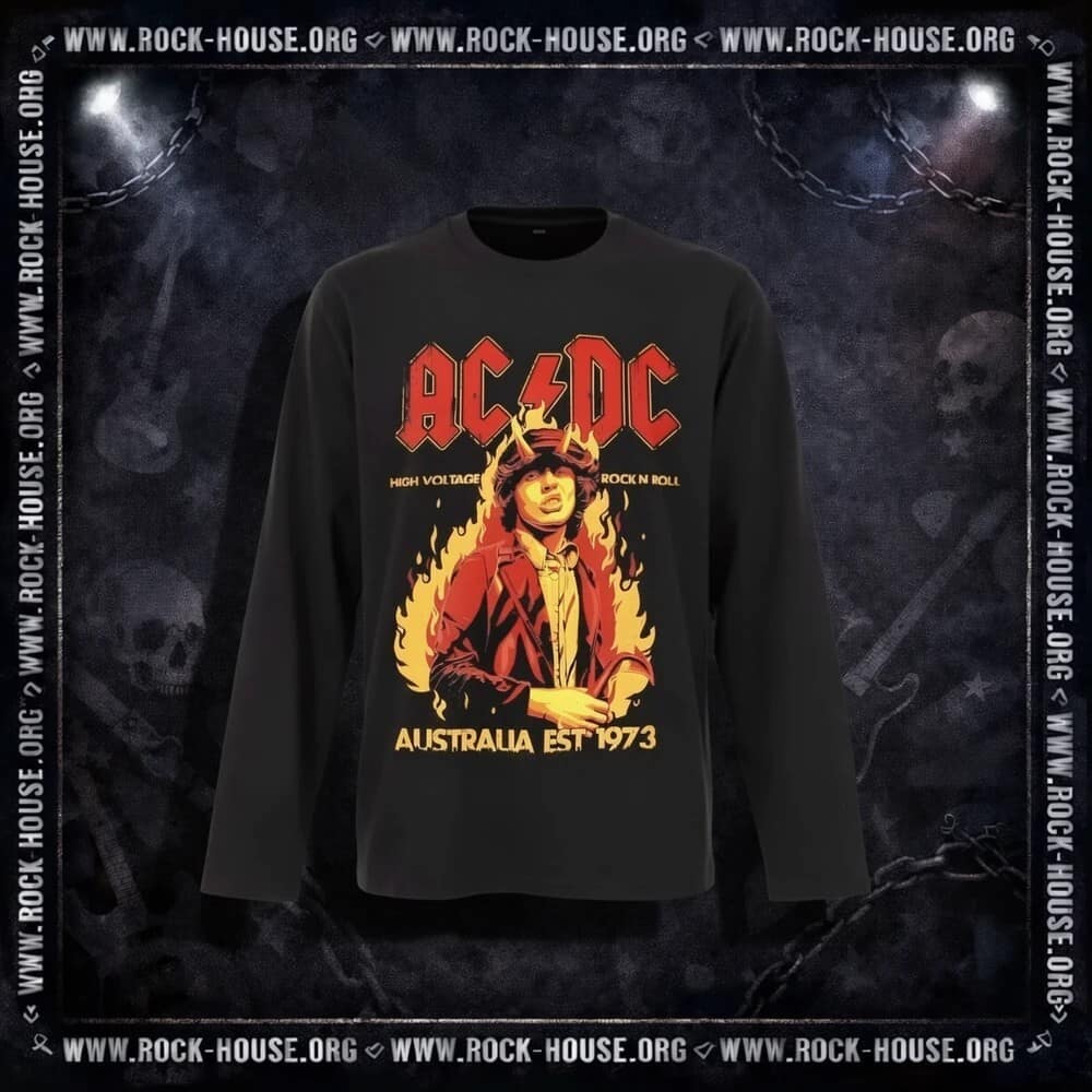 Футболка длинный рукав AC/DC High Voltage — Лонгслив