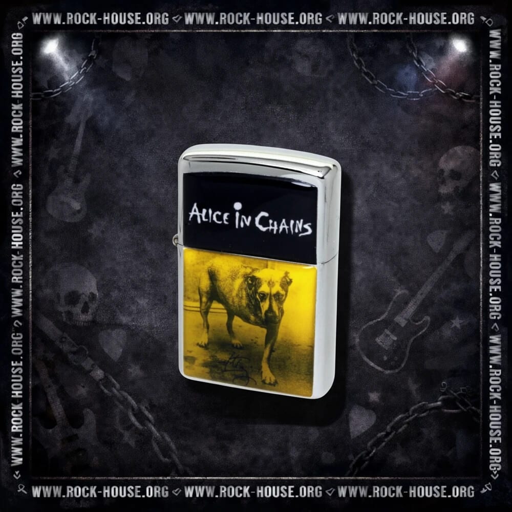 Зажигалка сувенирная Alice in Chains - дог — фото товара