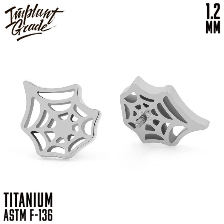 НАКРУТКА SPIDERWEB IMPLANT GRADE 1.2 ММ ТИТАН — фото товара