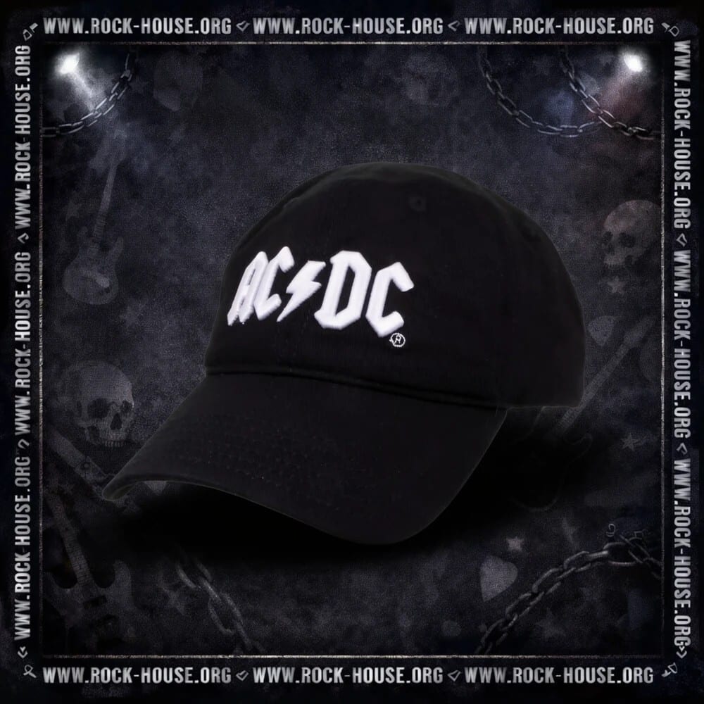 Бейсболка AC/DC | 3D вышивка — фото товара