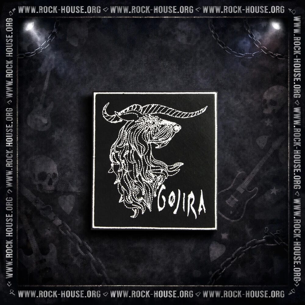 Нашивка Gojira - с логотипом — фото товара