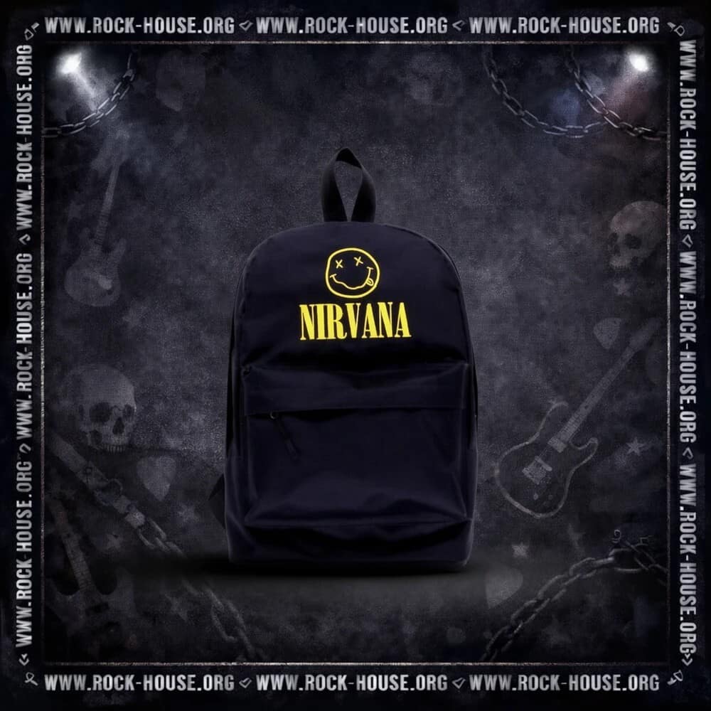 Рюкзак Nirvana с логотипом — Сумки и рюкзаки