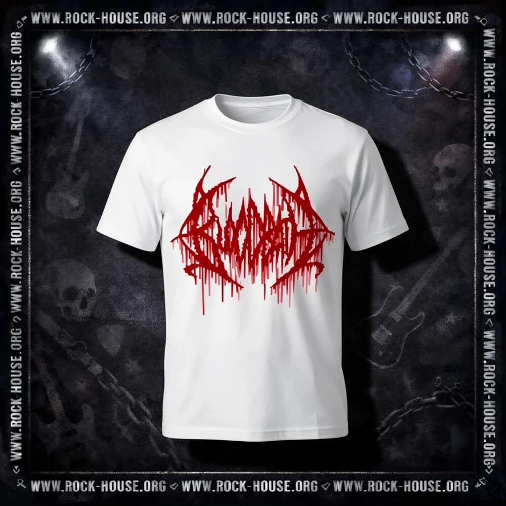 Футболка Bloodbath - с логотипом | белая — Футболки
