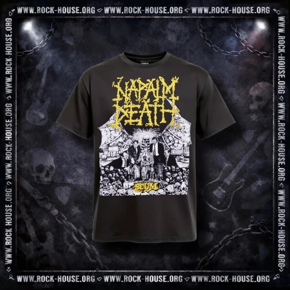 Футболка Napalm Death Scum — фото товара