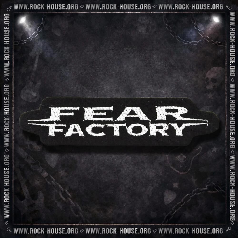 Нашивка Fear Factory с логотипом — Нашивки