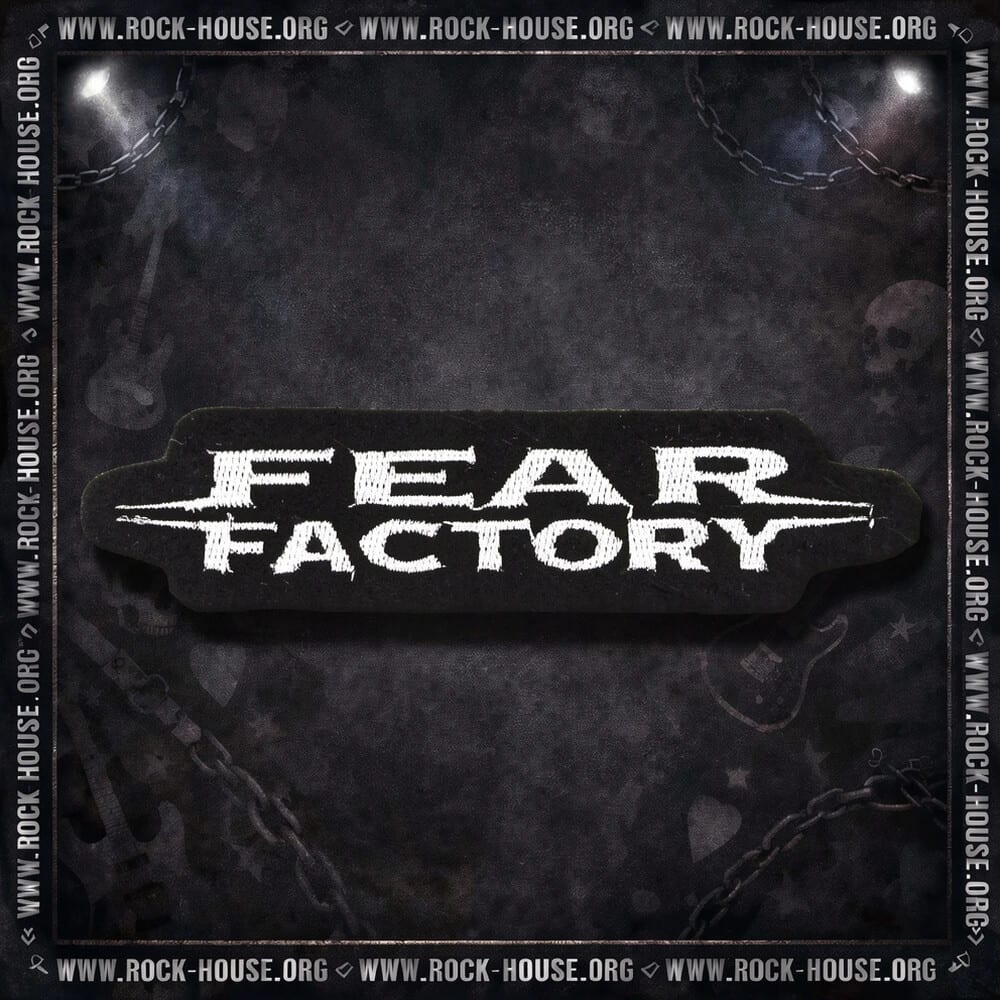 Нашивка Fear Factory с логотипом — фото товара