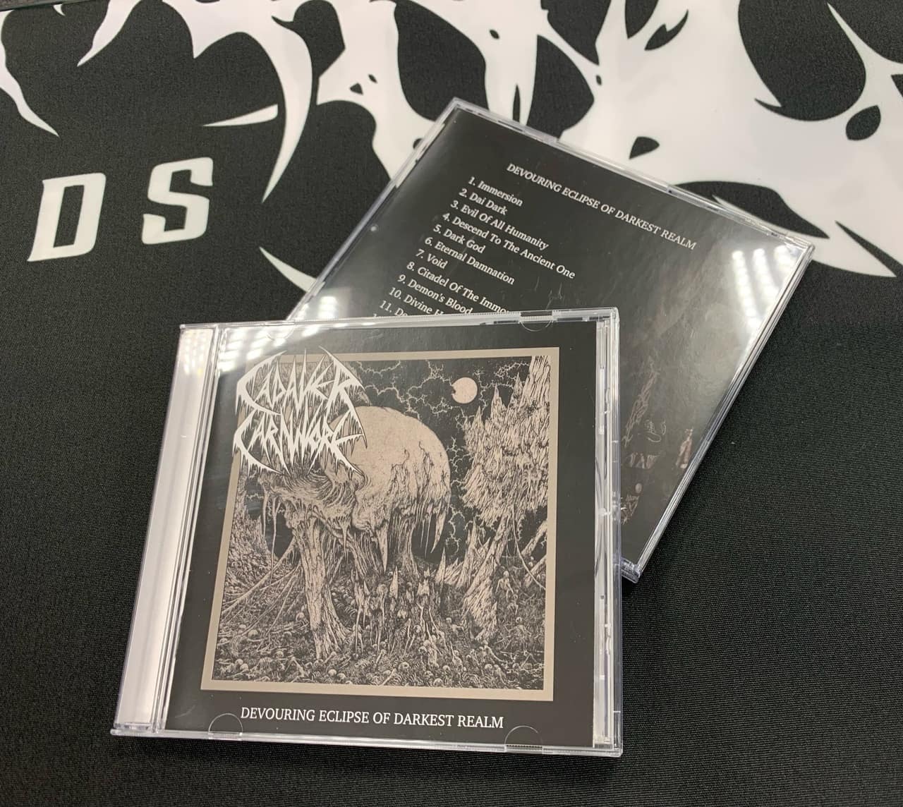 Cadaver Carnivore - Devouring Eclipse of Darkest Realm CD jewel case — Другое