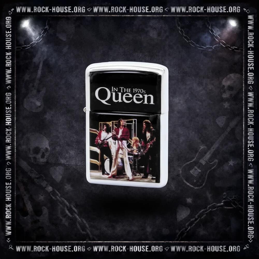 Зажигалка сувенирная Queen In The 1970S — Зажигалки