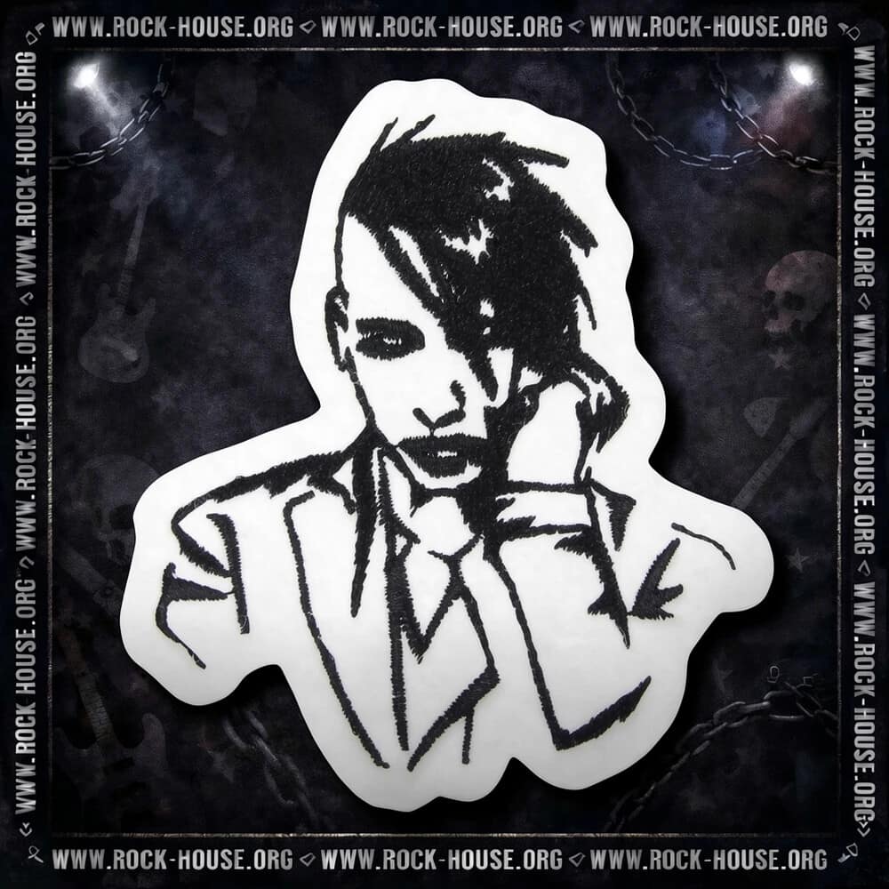 Нашивка Marilyn Manson | портрет — Нашивки