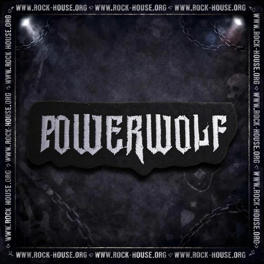 Нашивка Powerwolf с логотипом — Нашивки