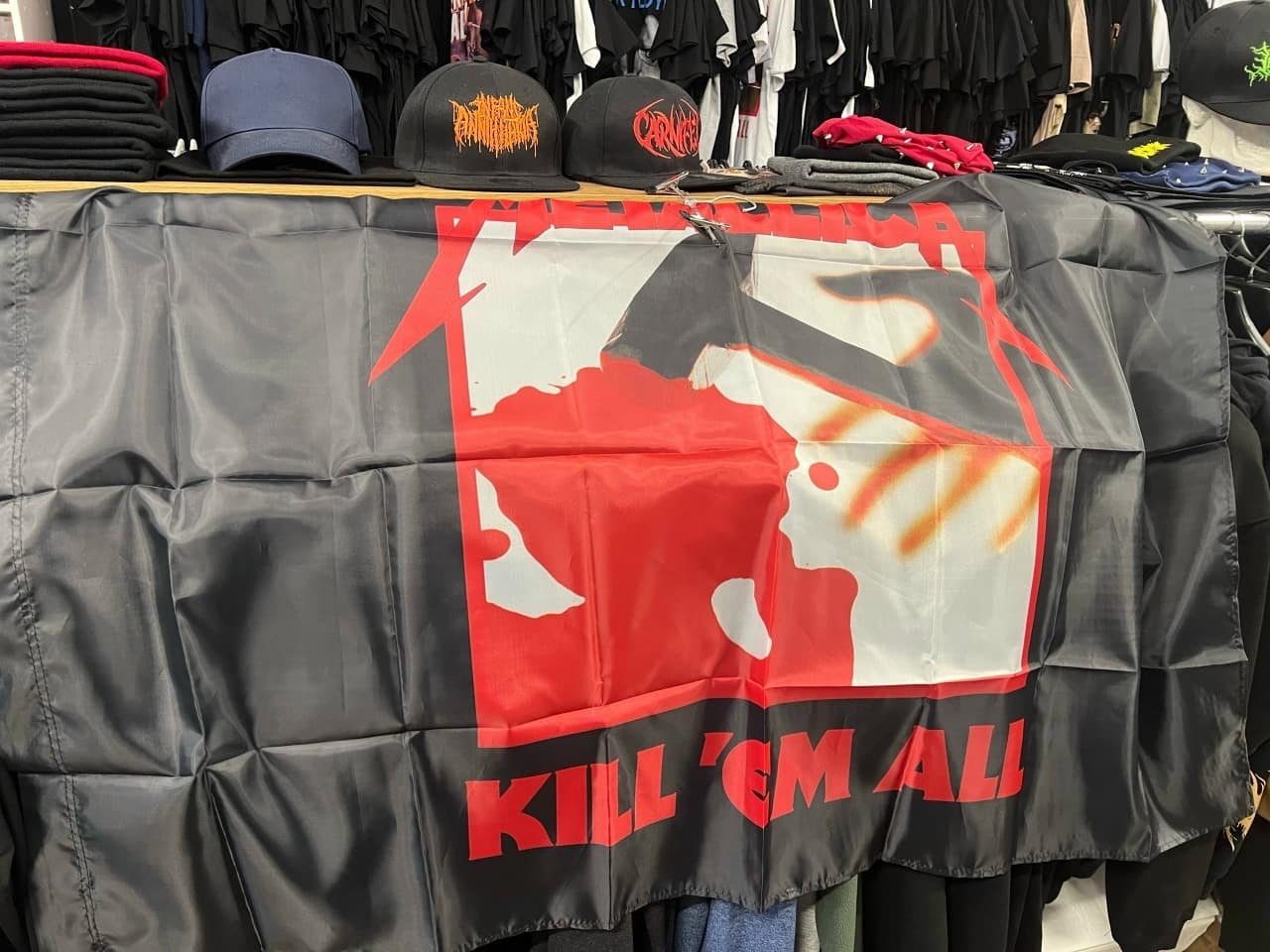 Флаг Metallica - Kill em all — Флаги