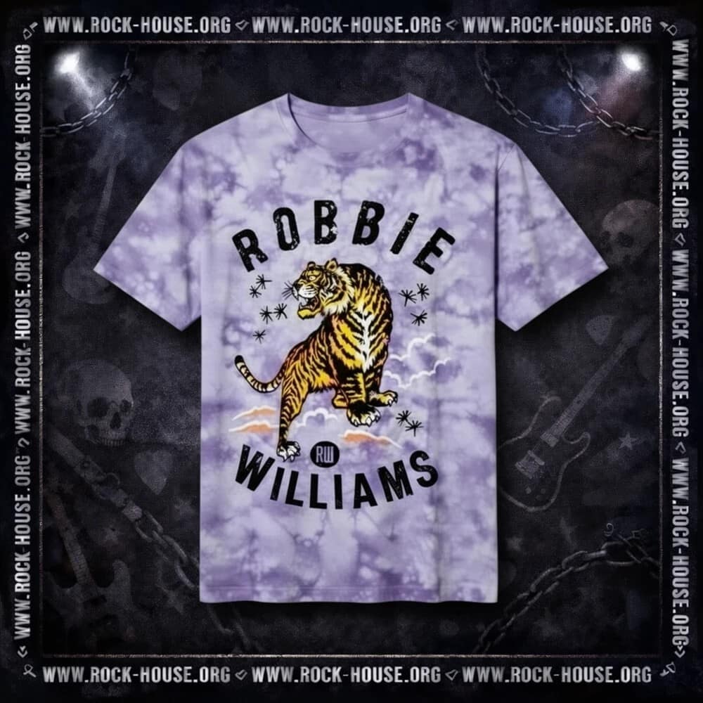 Футболка Robbie Williams RW Tiger — Футболки