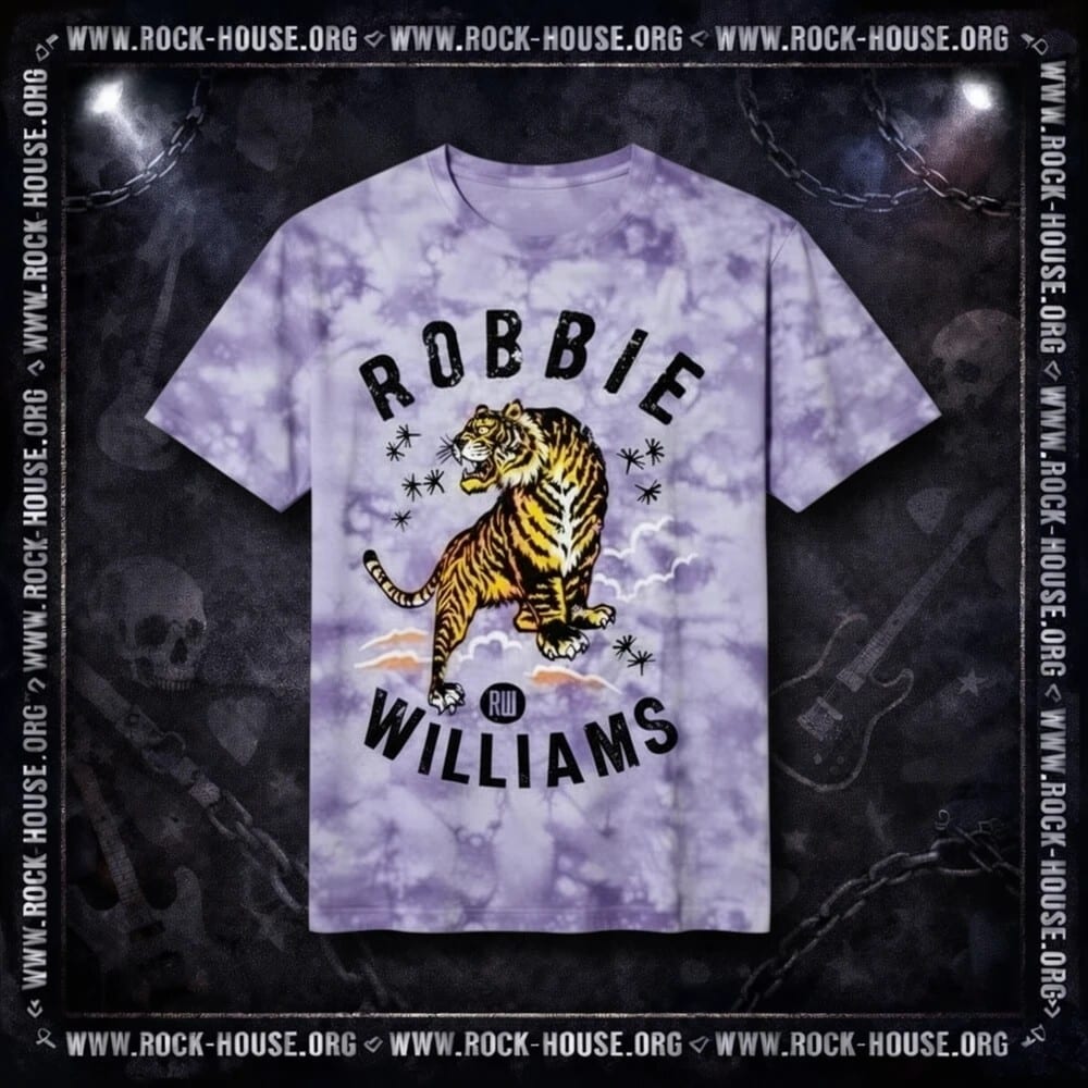Футболка Robbie Williams RW Tiger — фото товара