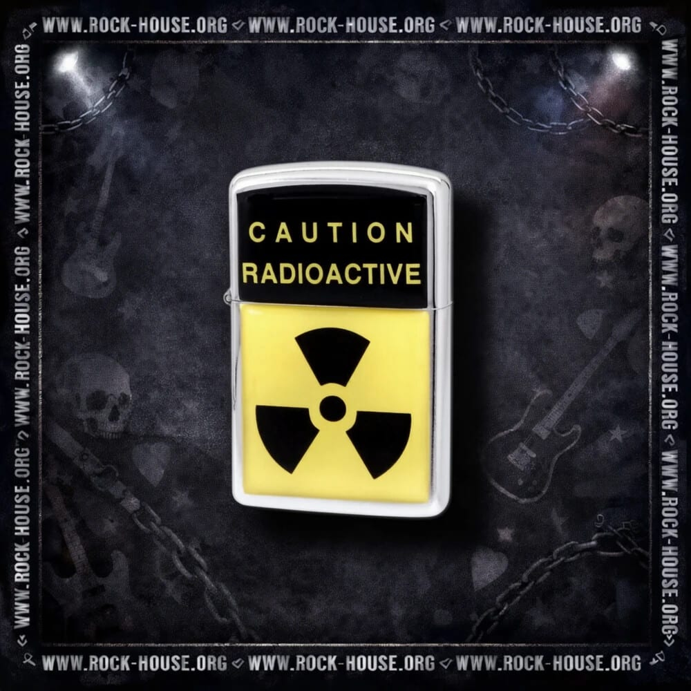 Зажигалка сувенирная Caution Radioactive — фото товара