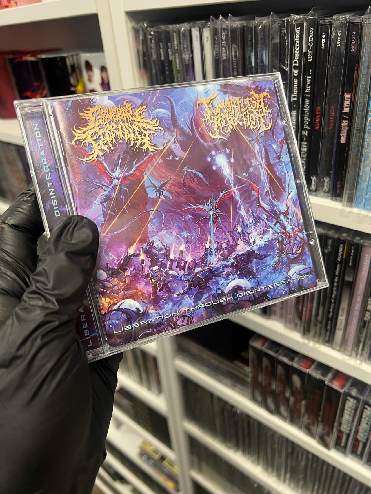 General Febrosis / TumorFlesh Rejection - Liberation through Disintegration CD jewel — Музыка