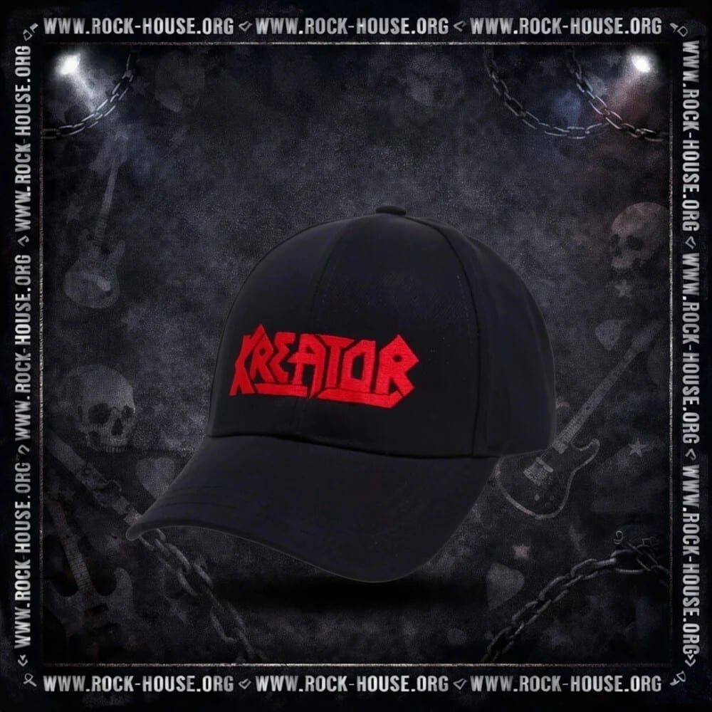 Кепка Kreator | красный логотип — фото товара