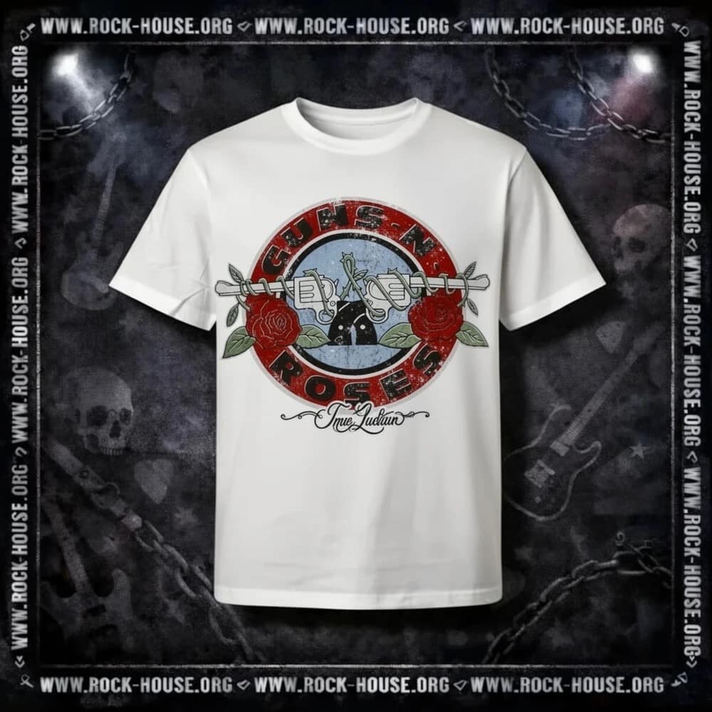 Футболка Guns'n'Roses | белая — Футболки