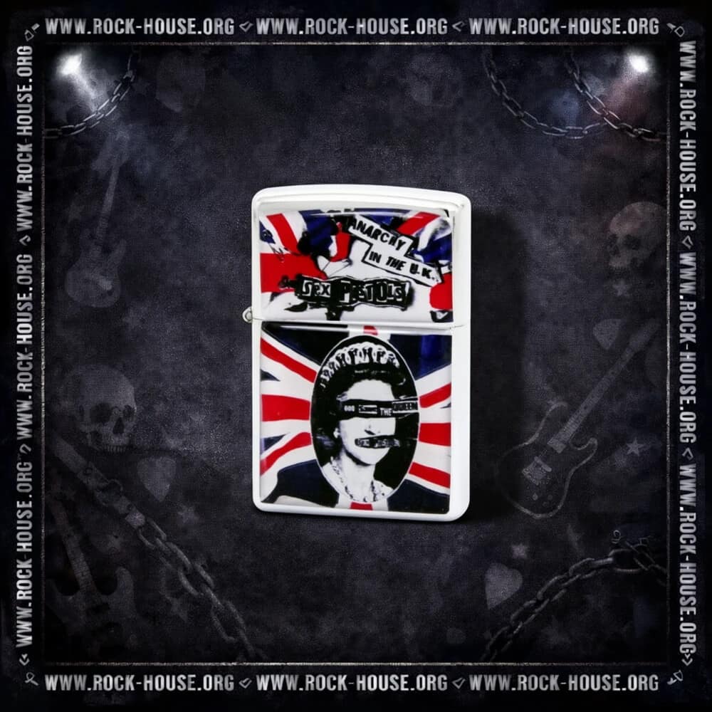 Зажигалка сувенирная Sex Pistols God Save The Queen — Зажигалки