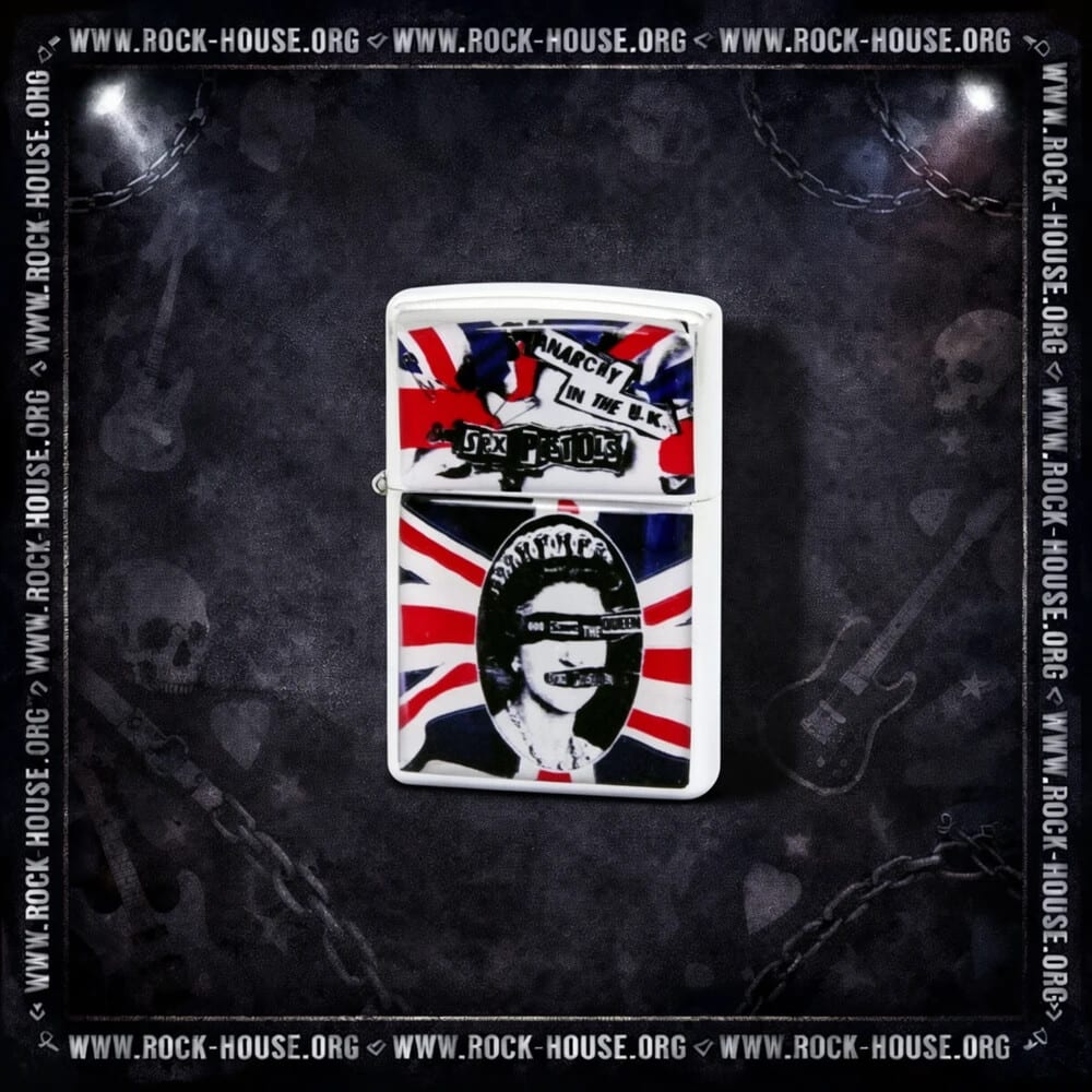 Зажигалка сувенирная Sex Pistols God Save The Queen — фото товара